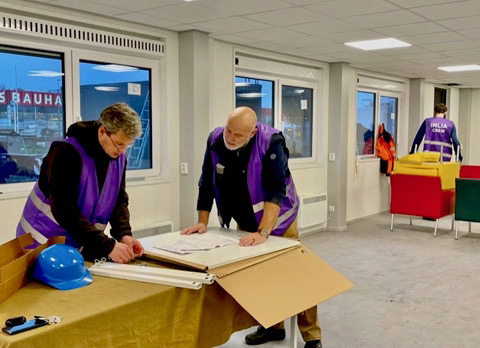 Veel hulp bij verhuizing Inlia