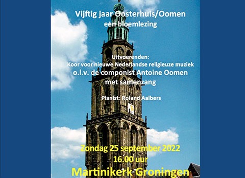 Concert liederen Oosterhuis/Oomen