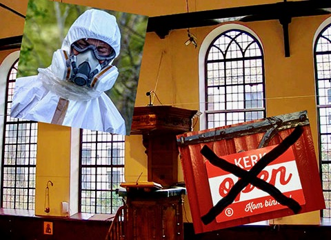 Geen viering vanwege verbouwing