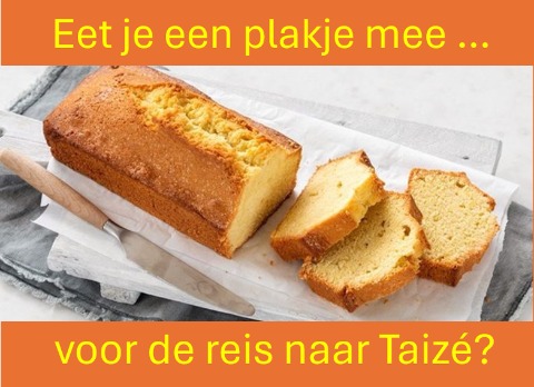 Zoete verkoop voor de reis naar Taizé
